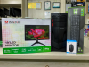 New 19” Monitor + Dual Core Full Desktop Setup